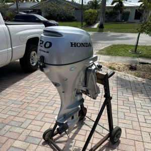 2020 Honda BF20D Outboard Motor Electric Start Electric Trim Tilt Outboard Motor