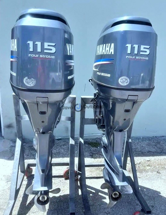 PAIR 2010 YAMAHA F115 OUTBOARD
