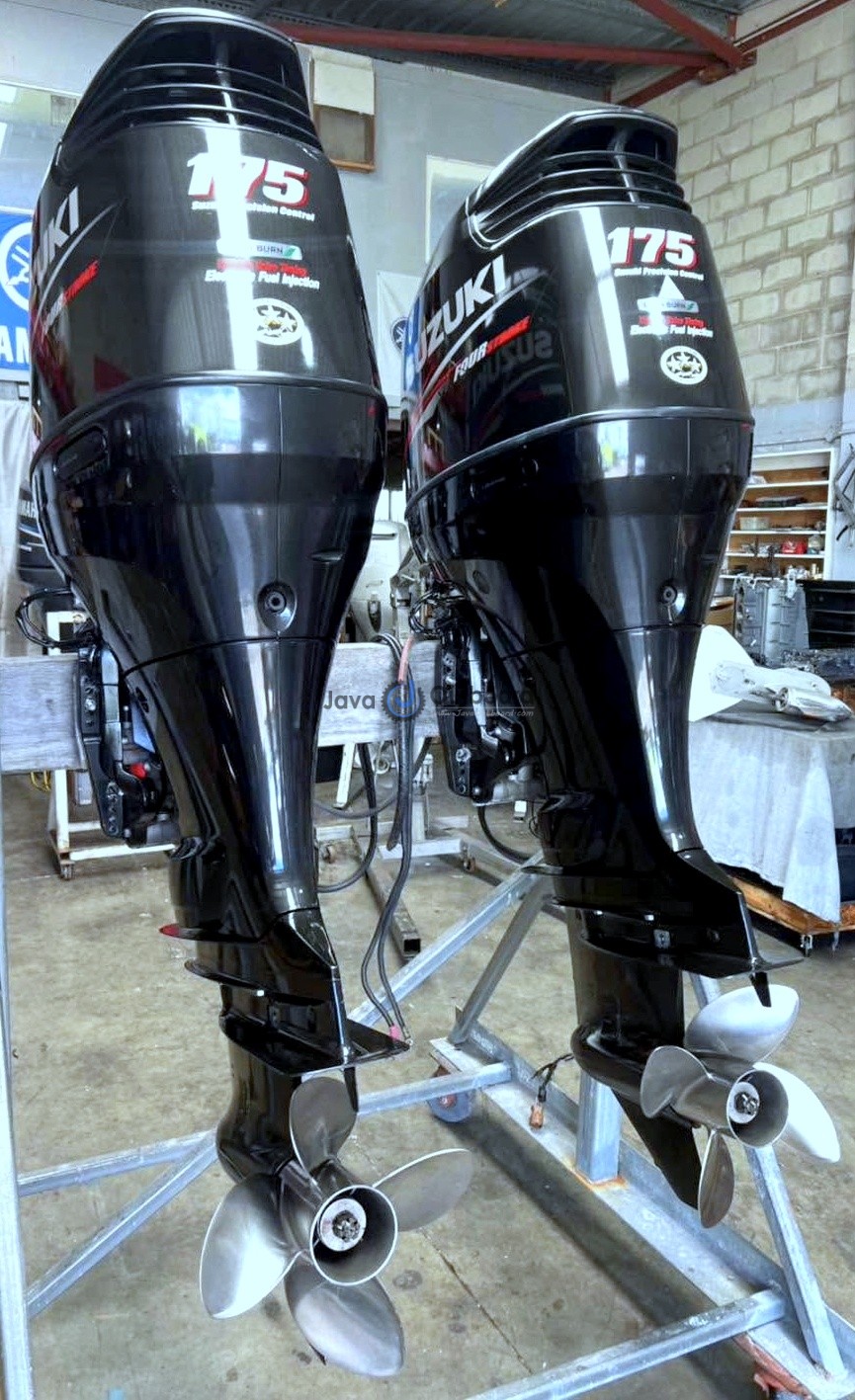 PAIR 2018 SUZUKI DF175ATL OUTBOARD